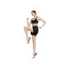 Nike Einfache Mode Vielseitig Klassisch Schnelltrocknend Sport-BH Damen Unterwäsche Schwarz Weiß HF5373010