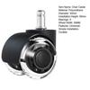 Office Chair Caster Wheel Strong Load-bearing Smooth Quiet Hassle-Free Rolling Universal Fit Heavy-Duty Chair Caster