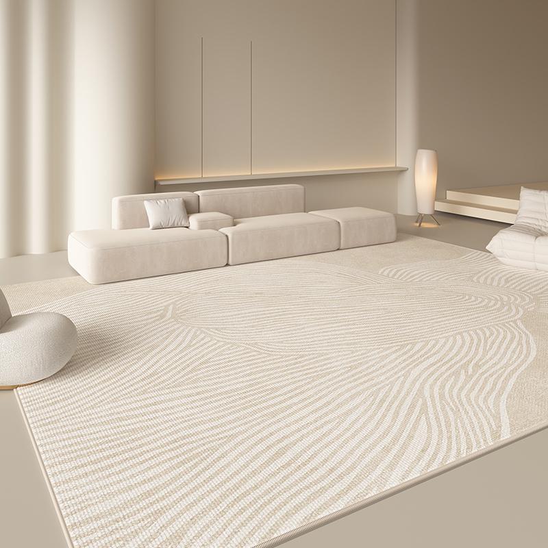 Japanese Minimalist Rugs Fluffy Soft Plush Floor Mat Thicken Non-slip Lounge Carpet for Living Room Bedroom Decor