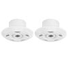 2PCS Pool Jet Nozzle 2 Inch 360 Degrees  Rotating Adjustable Massage Water Outlet Nozzle for Spa Swimming Pool