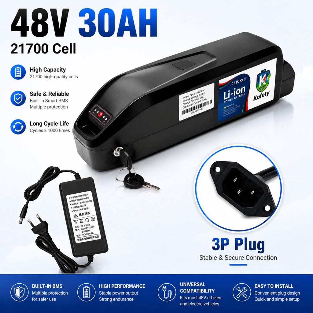 Pro baterii e-skútru a e-kola Hailong Shell 36V 48V 30AH, lithiové články 21700, BMS max. 40A-50A, funguje s motory 500W 750W 1000W 1500W