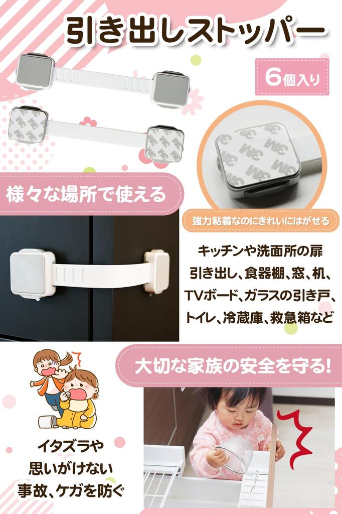 Baby Outlet Door Child Safety Tamper Injury Corner Swing Door Drawer Stoppers of 5 Safety Products 4 Outlet Covers, Locks, Locks, Products,