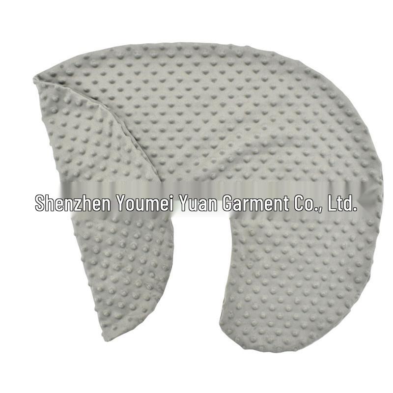 Baby U-Shaped Nursing Pillow, Multifunctional Bean Velvet Support  Feeding Pillow