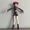 Anime Kasane Teto Cosplay Doll Plush Stuffed Dolls Cute Figure Room Decoration Abstract Wire Skeleton Accessories Unisex Gifts