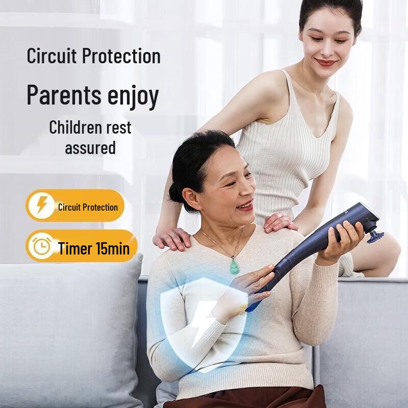 CLORIS Wireless Handheld Electric Neck & Shoulder Massager CN plug (adapter included)