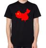 China Flag T-Shirt Chinese Map Unisex Top