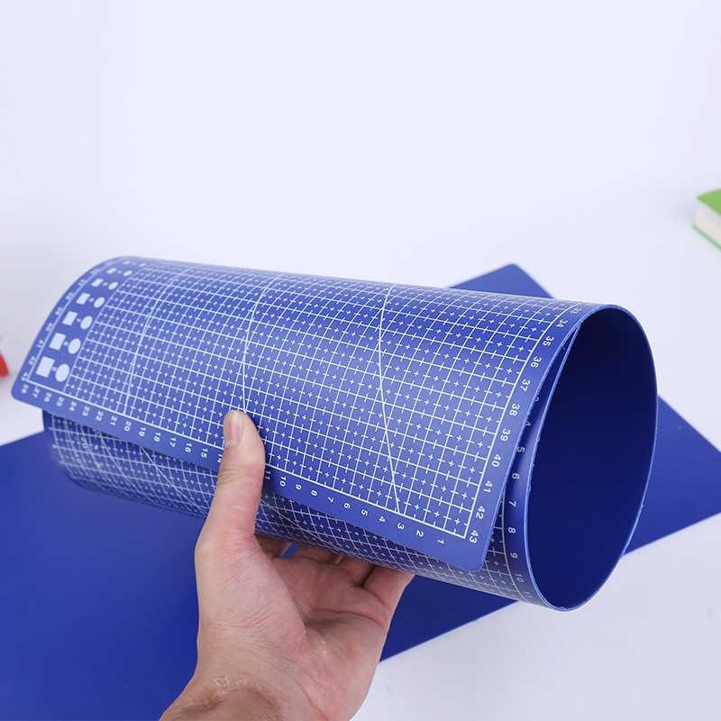A3/A4/A5 DIY Grid Line Tool Pvc Rectangular Cutting Mat Plastic Patchwork Cut Pad Sewing Supplie