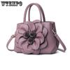 WTEMPO Women Fashion Flower Decoration Stylish Handbag Shoulder Bag Crossbody Bags