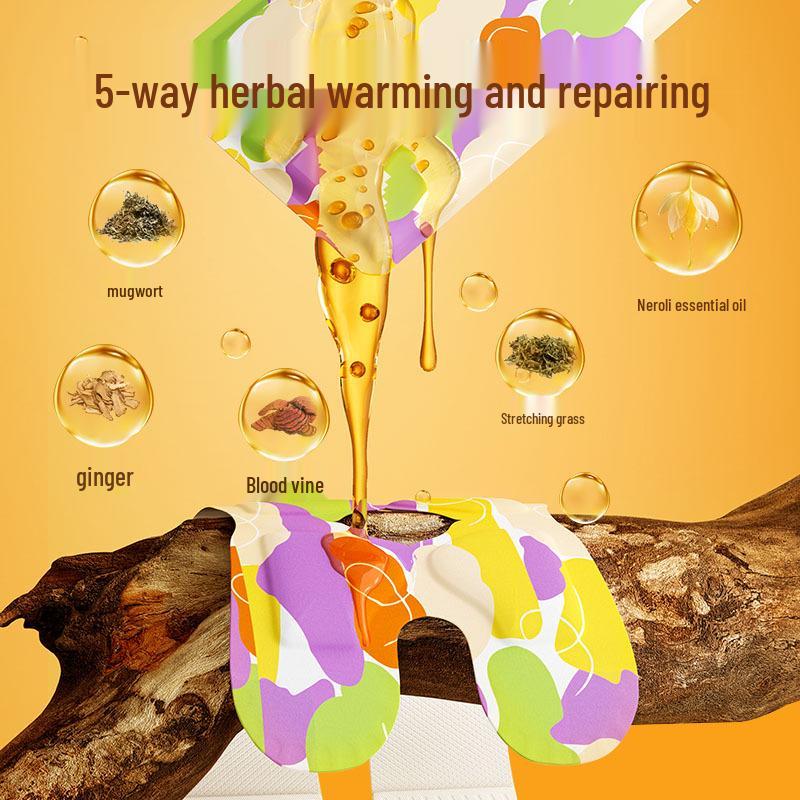 Hongfuxiang Ginger Glucosamine Steam Heat Knee Pads