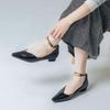 [Evol] Cushioned and Plush Wave Cut Flat Pumps