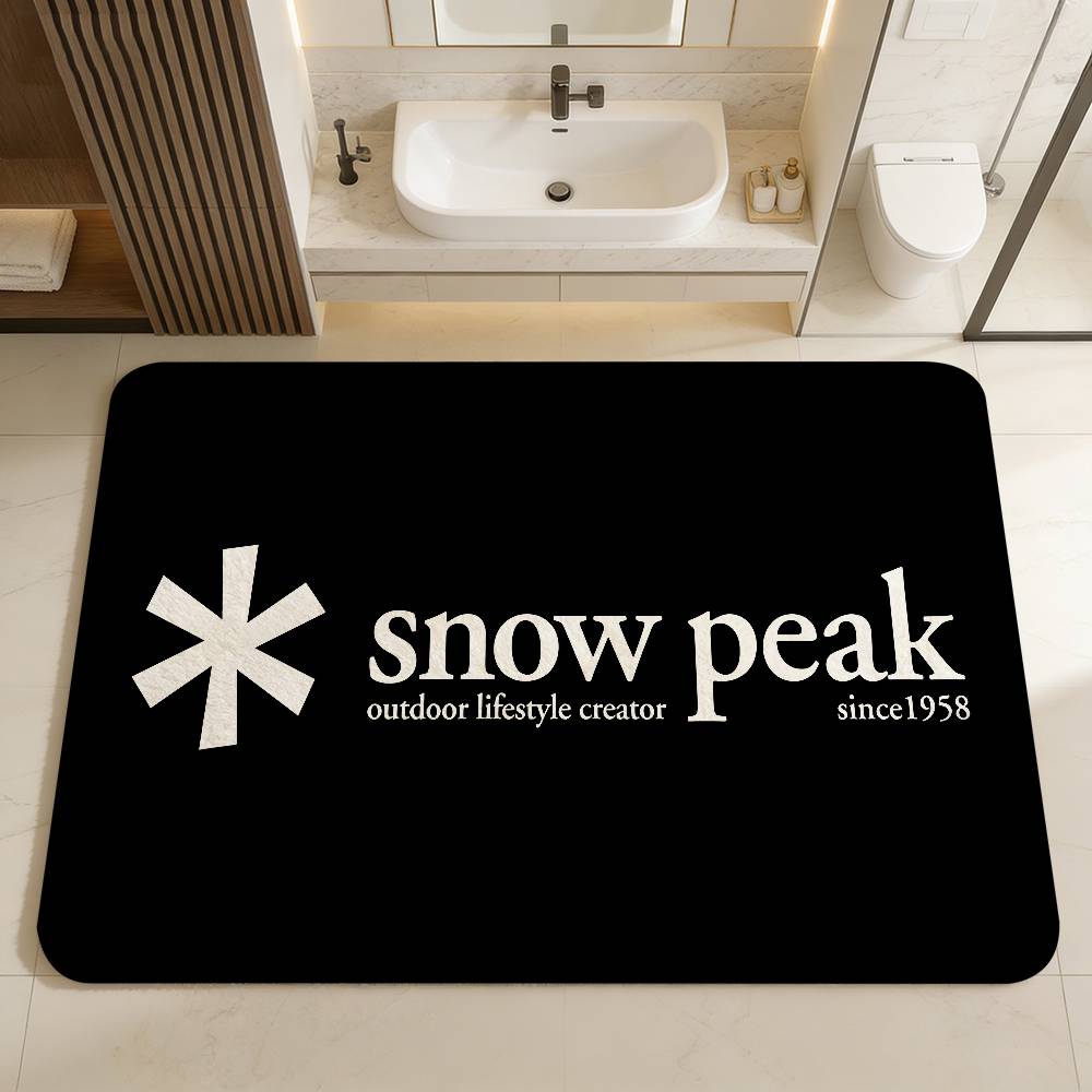 S-Snows COOL Peak Room Mats Retro Multiple Choice Living Room Kitchen Rug Non-Slip Welcome Rug