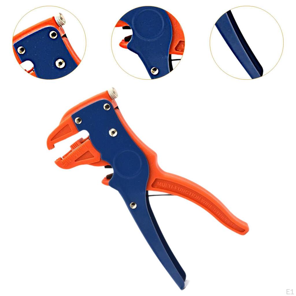 2 In 1 Automatic Wire Stripper and Cutter Ergonomic Grip Lightweight for Automotive Projects 5.9inch