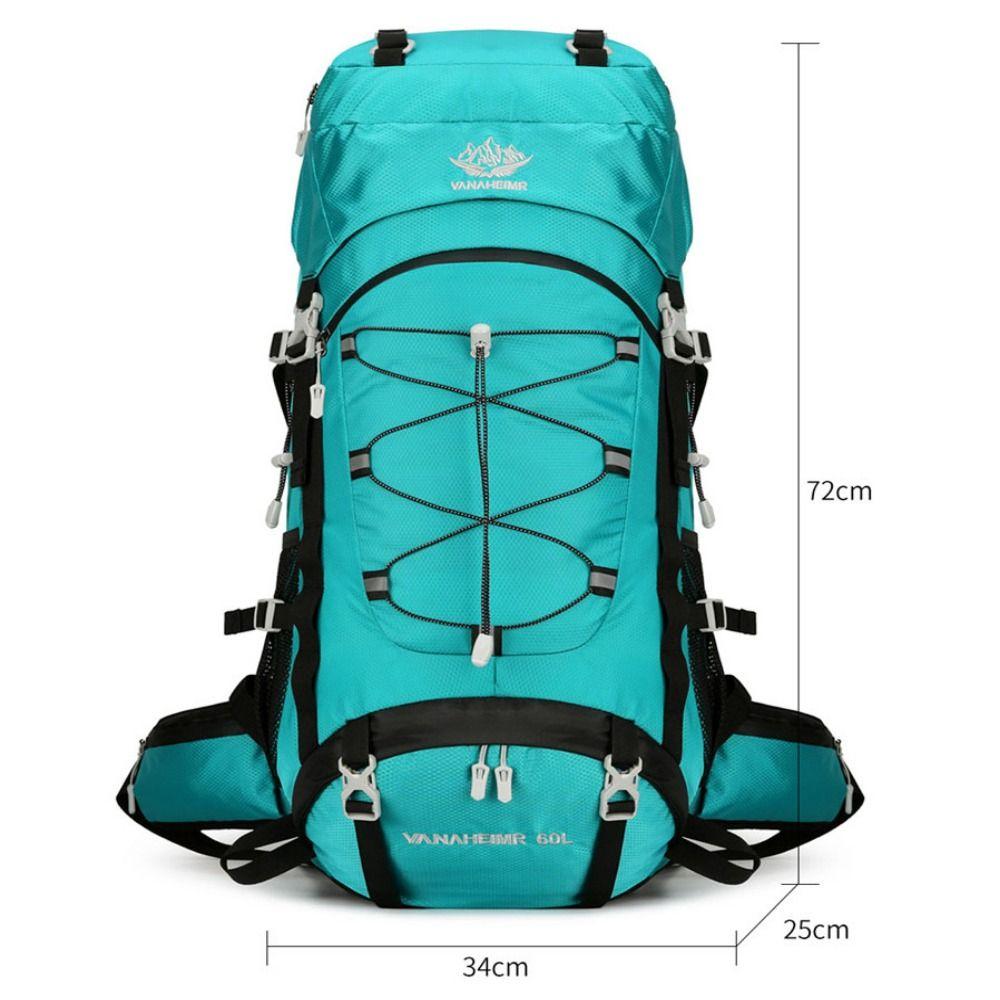 Multifunctional Hiking Backpack 60L Large Capacity Outdoor Rucksack  Doll House Decor
