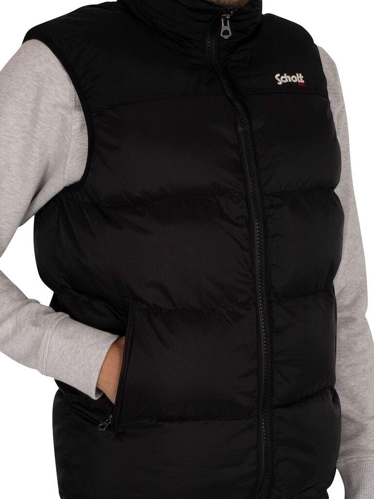 Winter Jacket Schott Utahv Vest (UTAHV-Black)