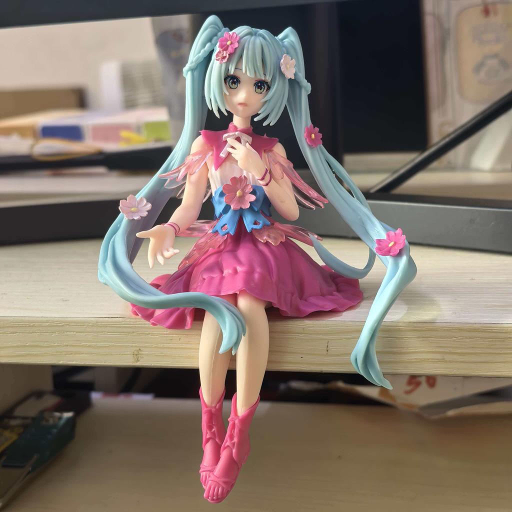 Anime Figure Wedding Dress Action Figures Kawaii Swimsuit Vocaloid PVC Collectible Model Playthings Girl Gift Idea