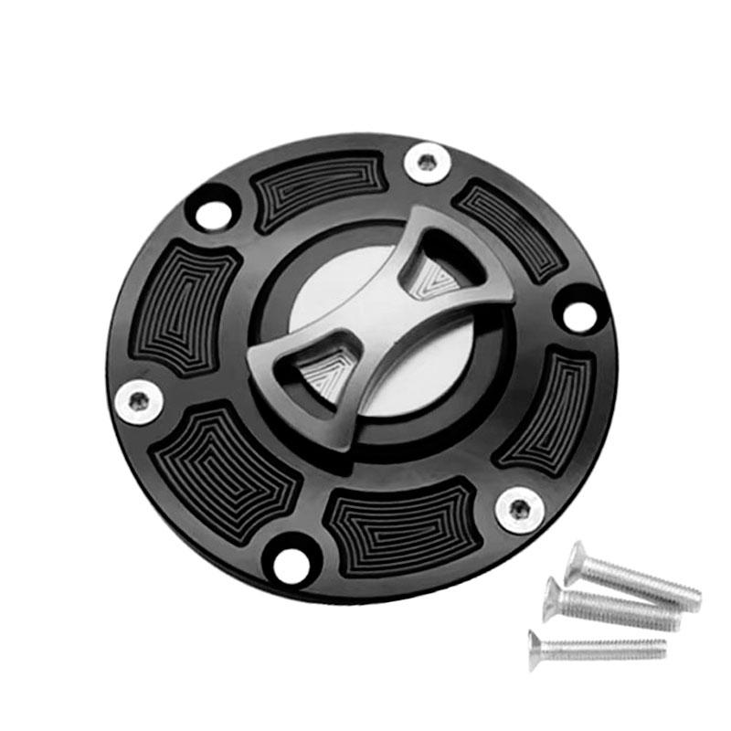 For Kawasaki Ninja 250 300 EX250 EX300 ER250 ER300 Z250 Z300 Keyless Motorcycle Fuel Gas Tank Cap Cover