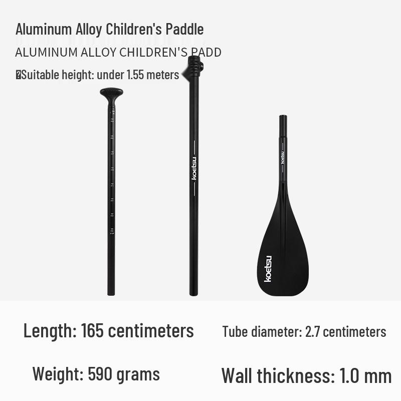 KOETSU Surf Paddleboard Dual-Use Aluminum Paddle: Single/Double Head Kayak & Paddleboard Paddle