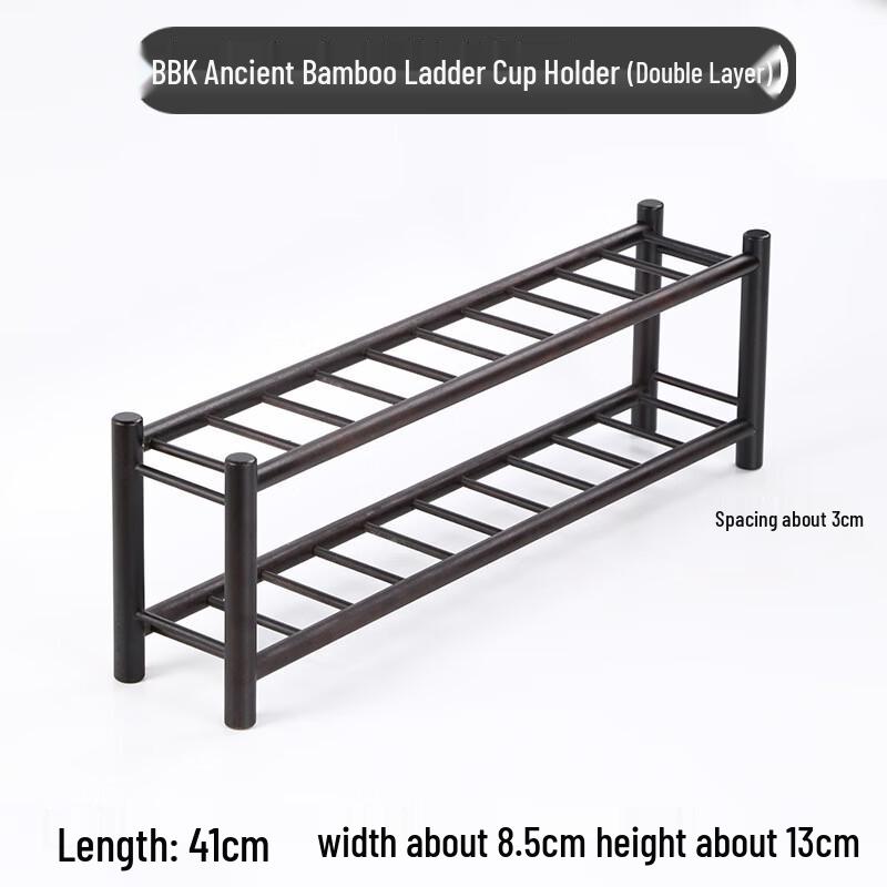 

TLAKEHO Двухъярусная бамбуковая подставка для стаканов