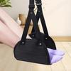 Adjustable Travel Foot Hammock - Airplane Foot Rest Hammock for Comfort  Hammock for Flights, Lightweight Travel Access KTY