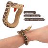 Kids' Python-Shaped Hand-Painted Toy Bracelet: Cool Snake Design Wearable Decoration