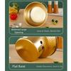 20/22cm Thai Hot Pot Thickened Dessert Holder High Quality Double Ears Hot Pot  Household