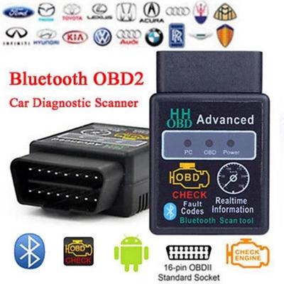 HH OBD OBD2 V2.1 Для Android Автоматический интерфейс адаптер Двухлейкинг Bluetooth Двигатель Диагностический сканер