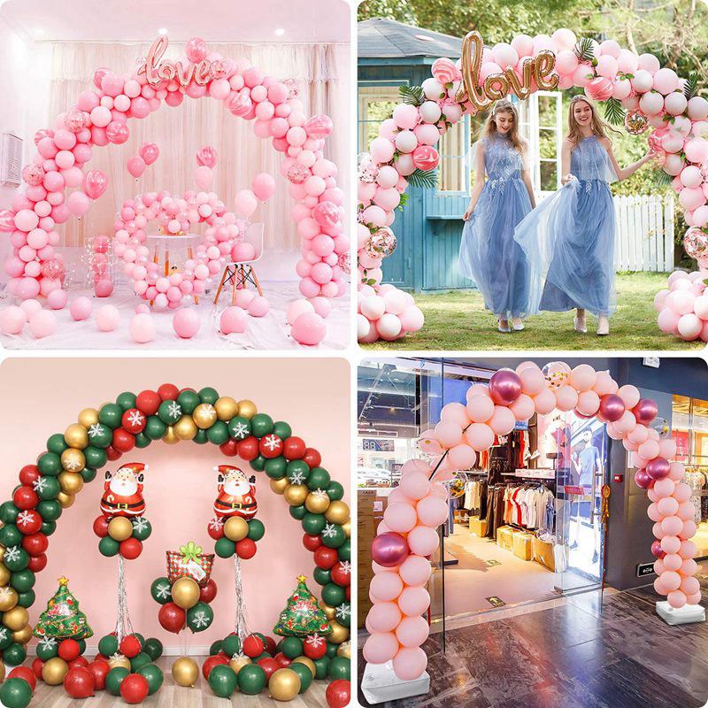 Balloon Arch Stand with Base for Weddings & Christmas Decorations