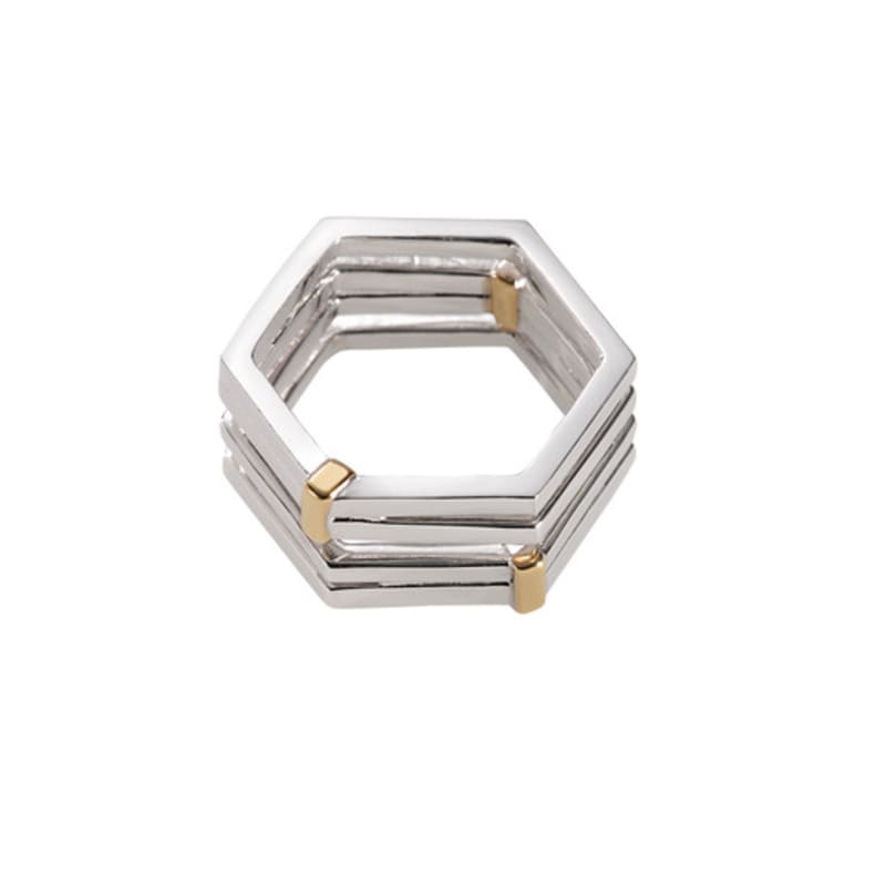 reve [Silver 925] a piece of cord ring