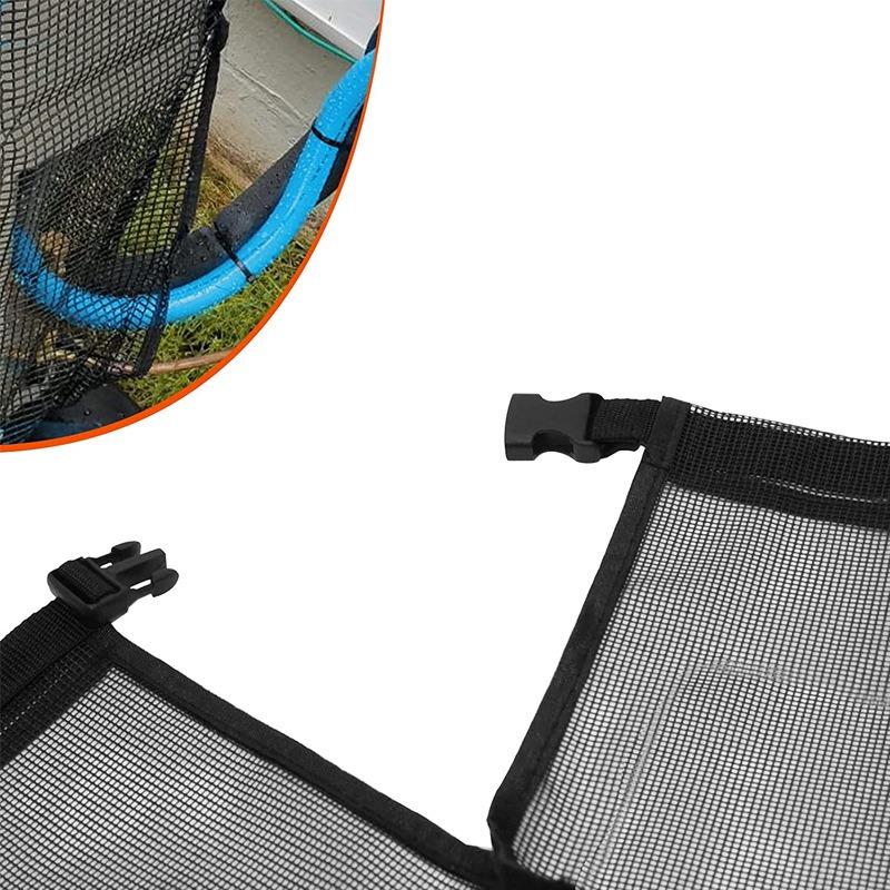 Central Air Conditioner Anti-Leaf Full Cover - Mesh Outdoor Ventilated Protective Shield