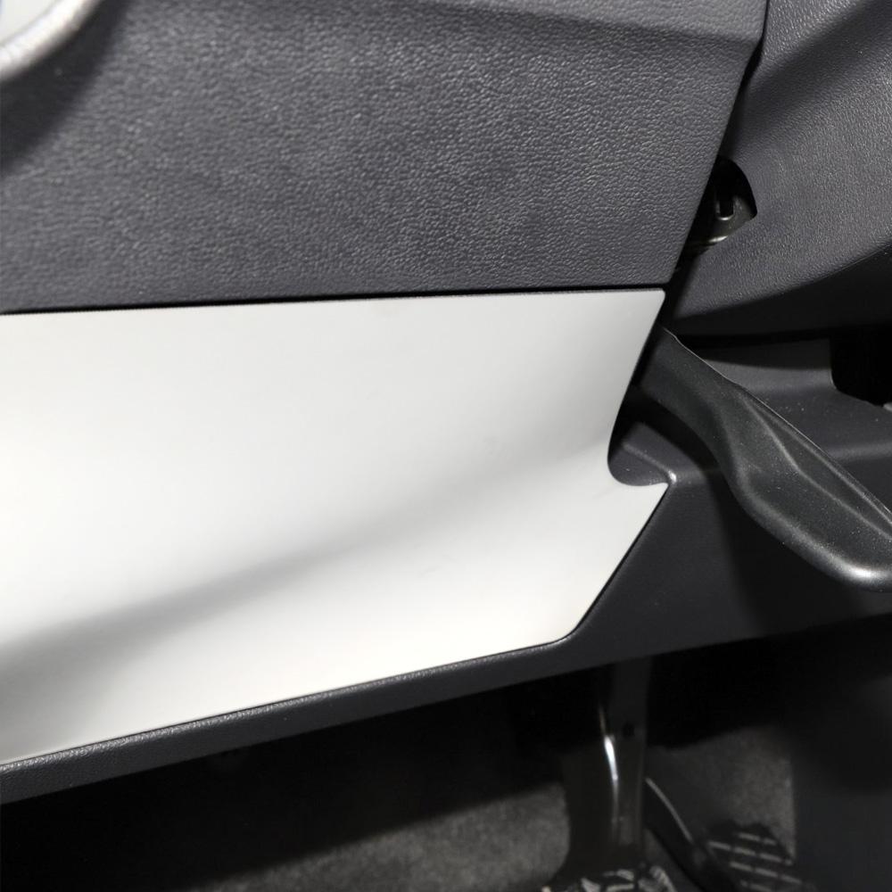 Für Volkswagen VW T-Roc TROC 2017 - 2025 LHD Fahrerseite Aufbewahrungsbox Abdeckung Zierleiste Aufkleber Styling Innenraumzubehör