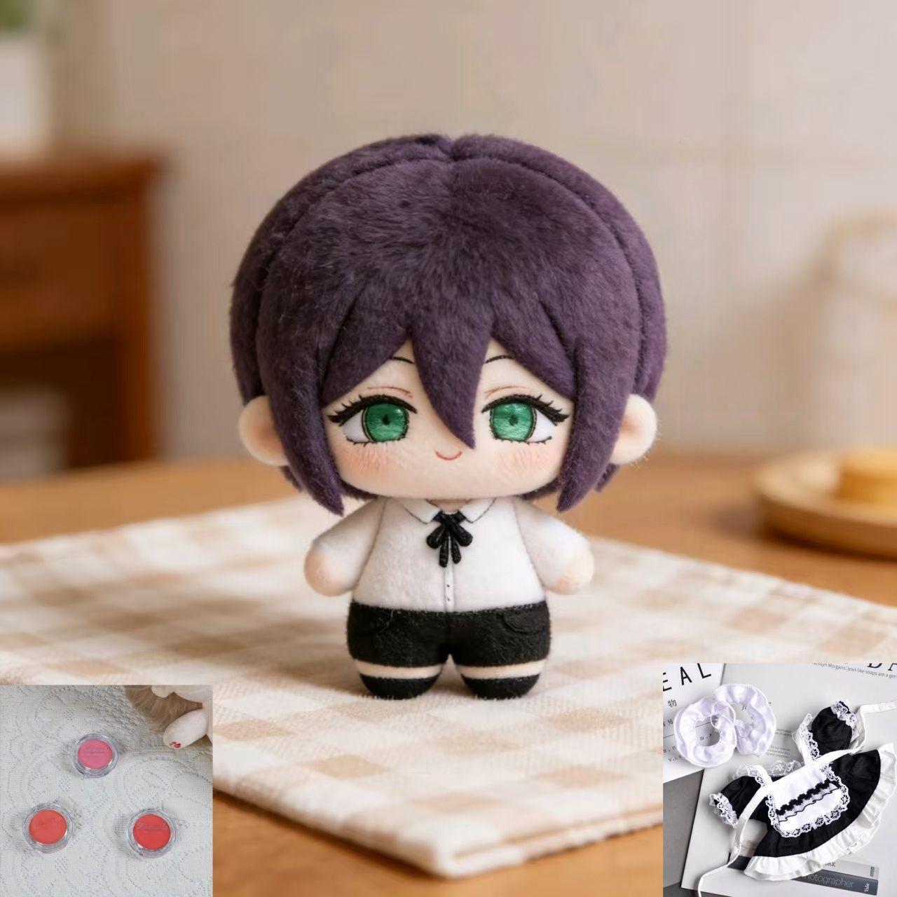 Nieuwe Knuffel 10cm Chainsawman Reze Schattig Mooi Meisje Bedrukt Lichaam Cosplay Pluche Pop Speelgoed Voor Festival Cadeau Of Kinder Verjaardagscadeau 10cm