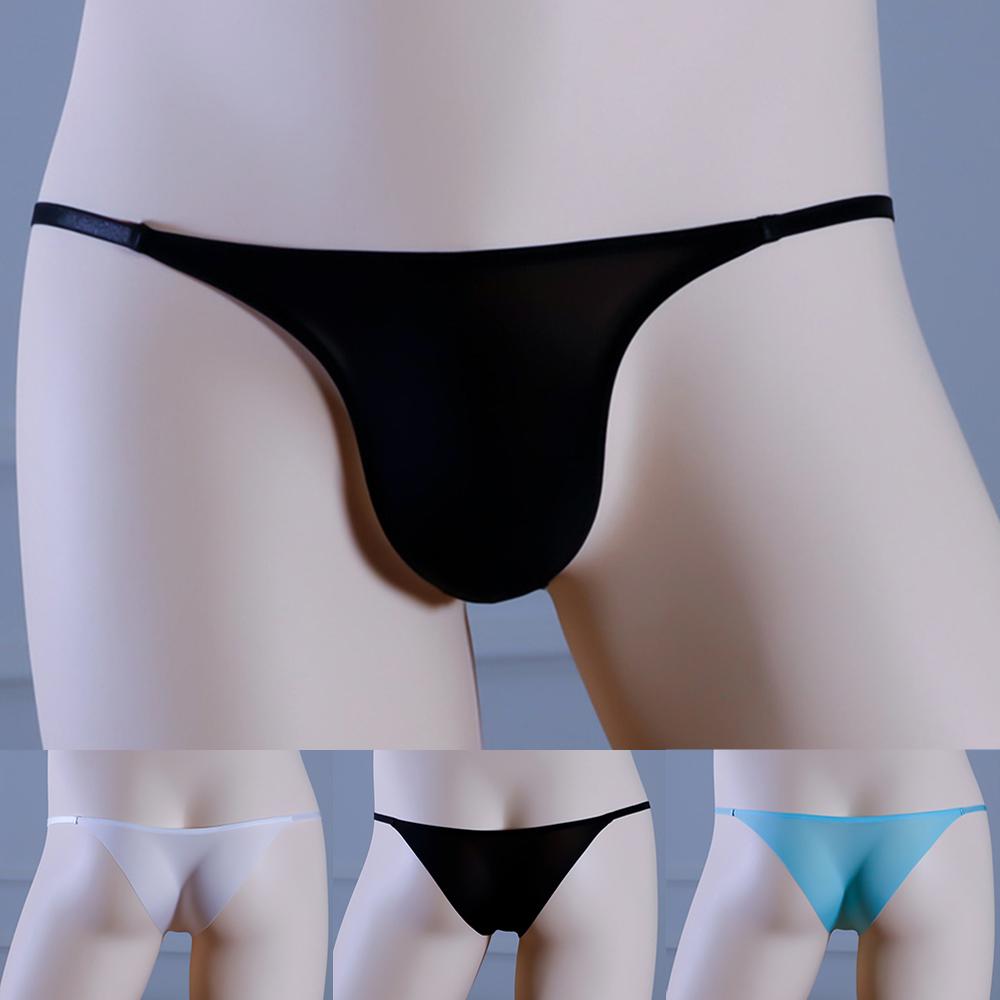 G-string Male Underpant Low M-2XL Men Men\'s Sheer