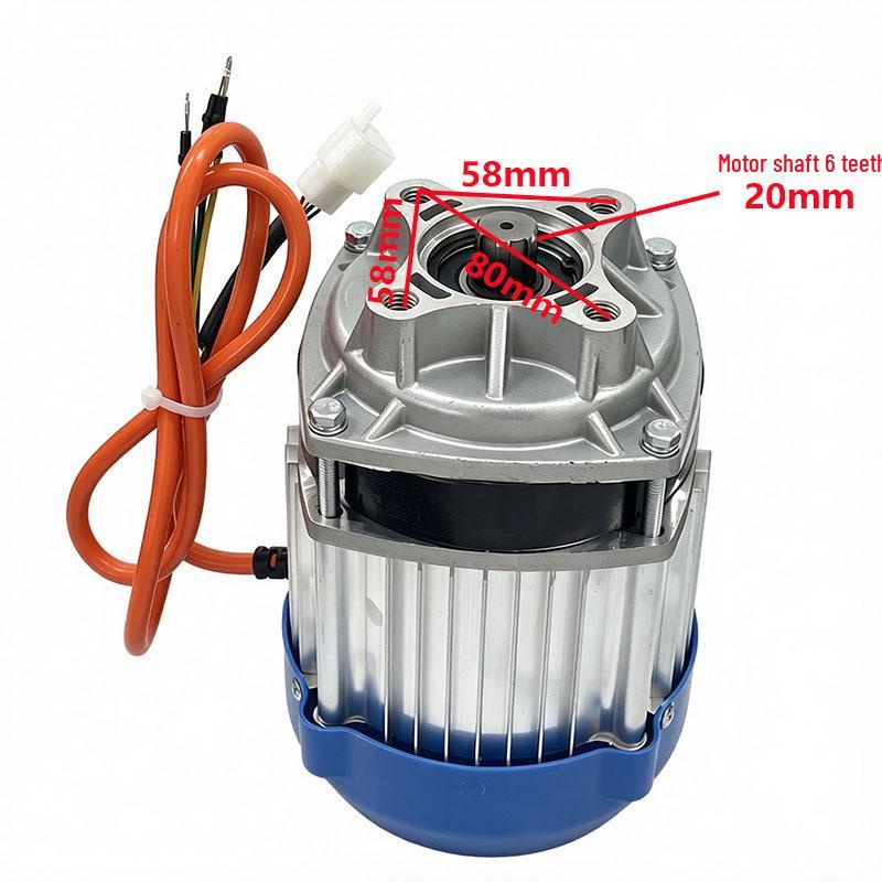 Kit di Modifica Motore Triciclo Elettrico 48V/60V 1000W