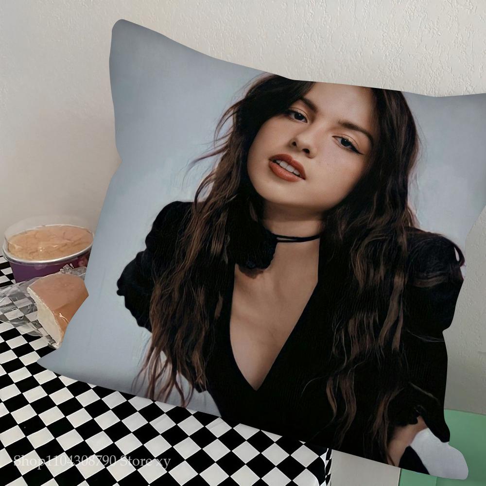 O-Olivia Singer R-Rodrigo Pillow Case Square Pillow Bedroom Sofa Leisure Comfort Cushion Car Living Room Home Decoration