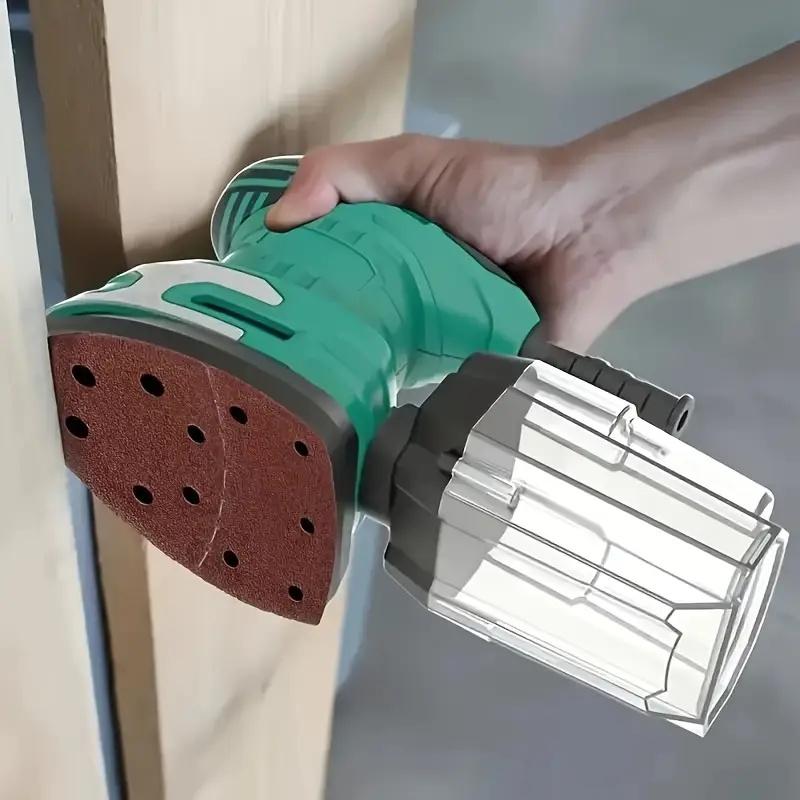 50 sheets of sandpaper - 40-320 mixed gravel, mouse sander 11 holes - perfect for precision machining and polishing jobs!