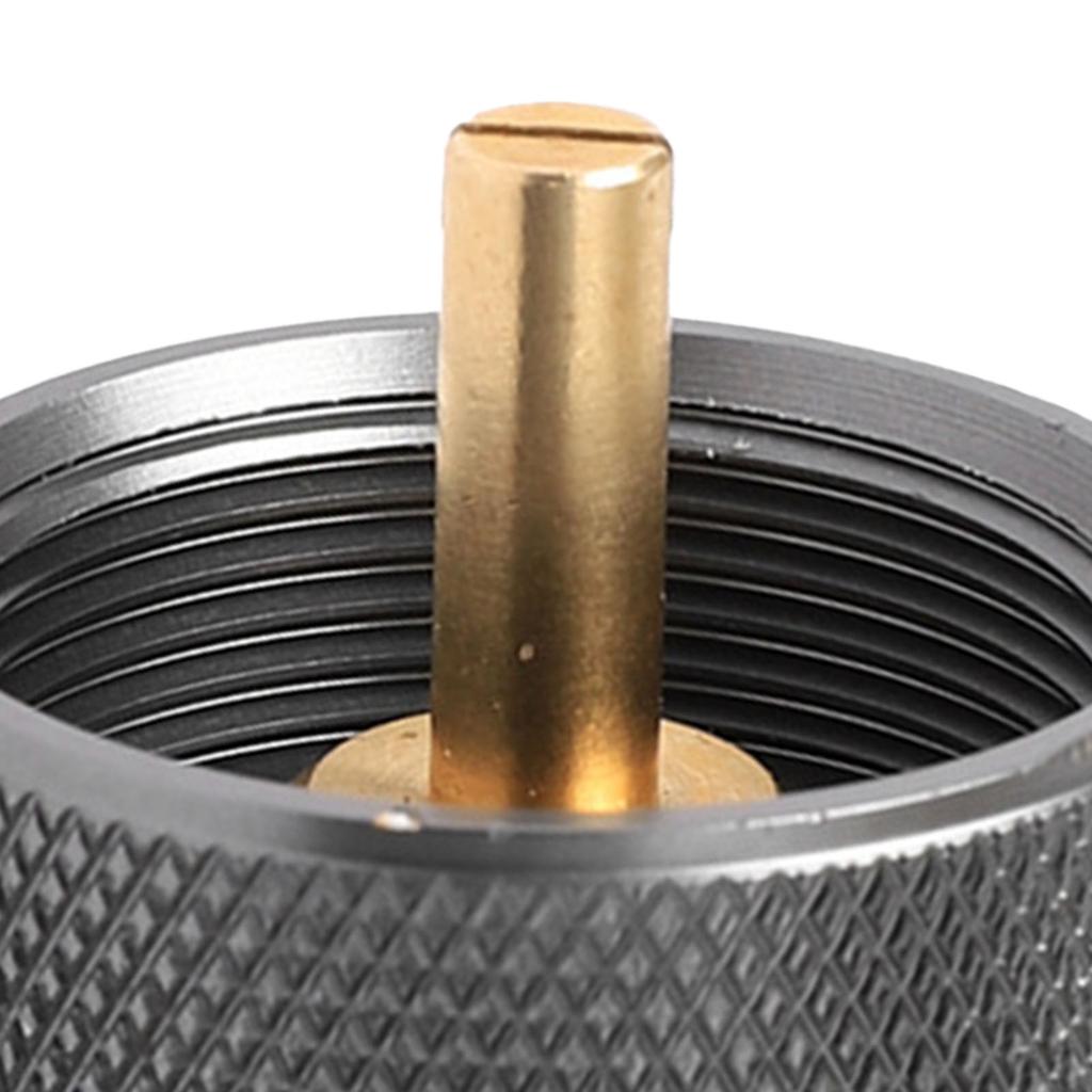 Camping Stove Adapter Gas Tank Adapter Nozzle Converter Connector for Outdoor Travel