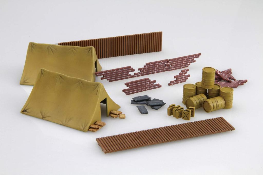 Fujimi Model Serie Armatura Speciale Mondiale Carro Armato Medio Sovietico Modello di Plastica SWA34 Grigio 1/76 N.34 T-34/85 (Set da 2 auto)