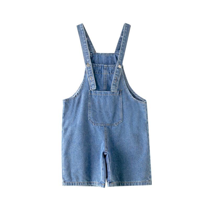 Minions Denim Overalls for Kids - Cosplay, Graduation, and Performance Outfit 110cm
