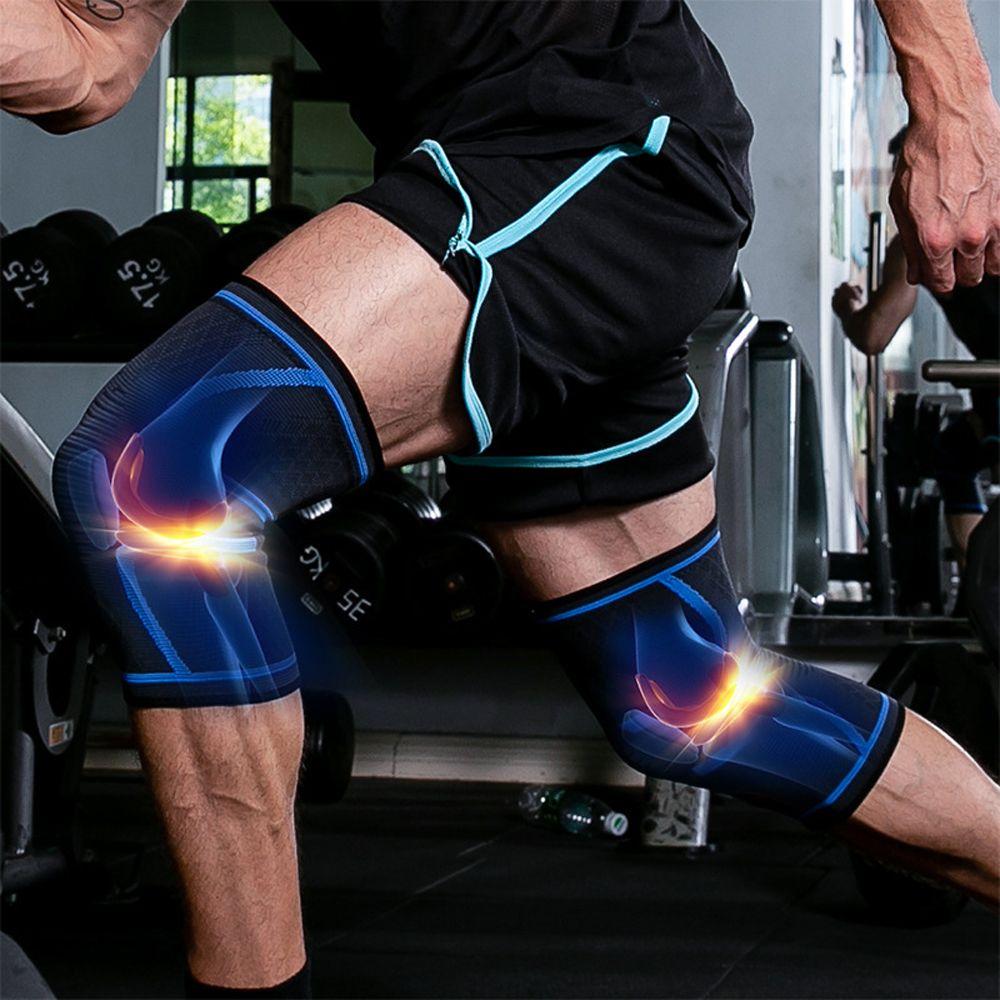 Knee Pads Protective Sports Compression Knee Pad Knee Sleeve Cycling Knee Support Elastic Knee Pads