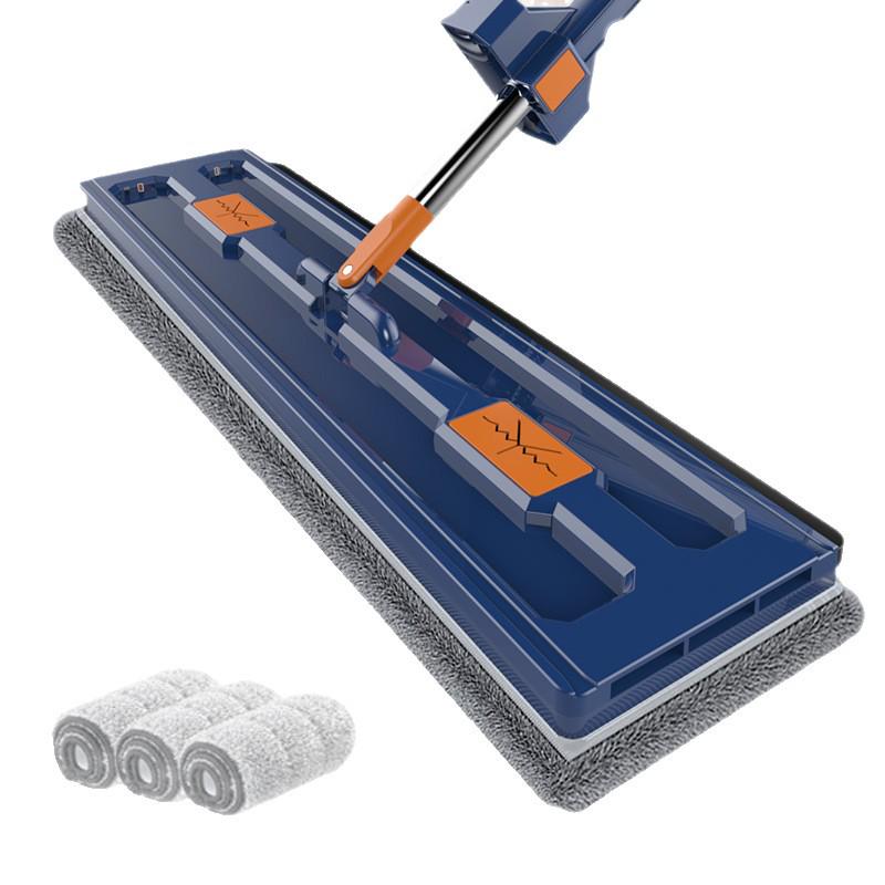 2025 Płaski mop bezdotykowy - Bezwysiłkowe rozwiązanie do czyszczenia na mokro i na sucho