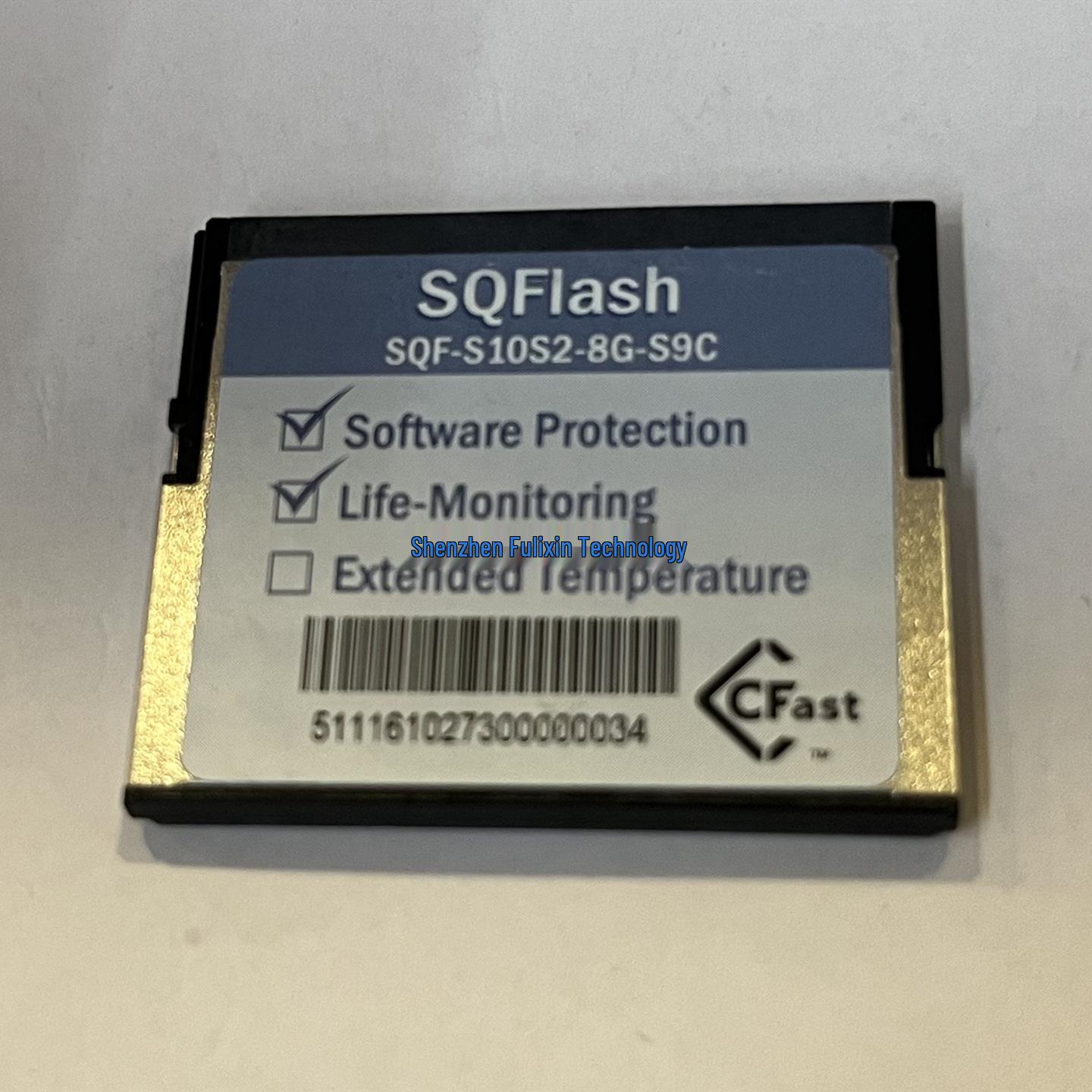 CFast 630 8GB SLC Memory Card (0-70°C) SQF-S10S2-8G-S9C 8GB