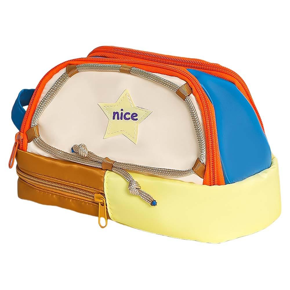 

Звездный пенал многослойная сумка для канцелярских принадлежностей органайзер для канцелярских принадлежностей пенал офисные принадлежности бежевый