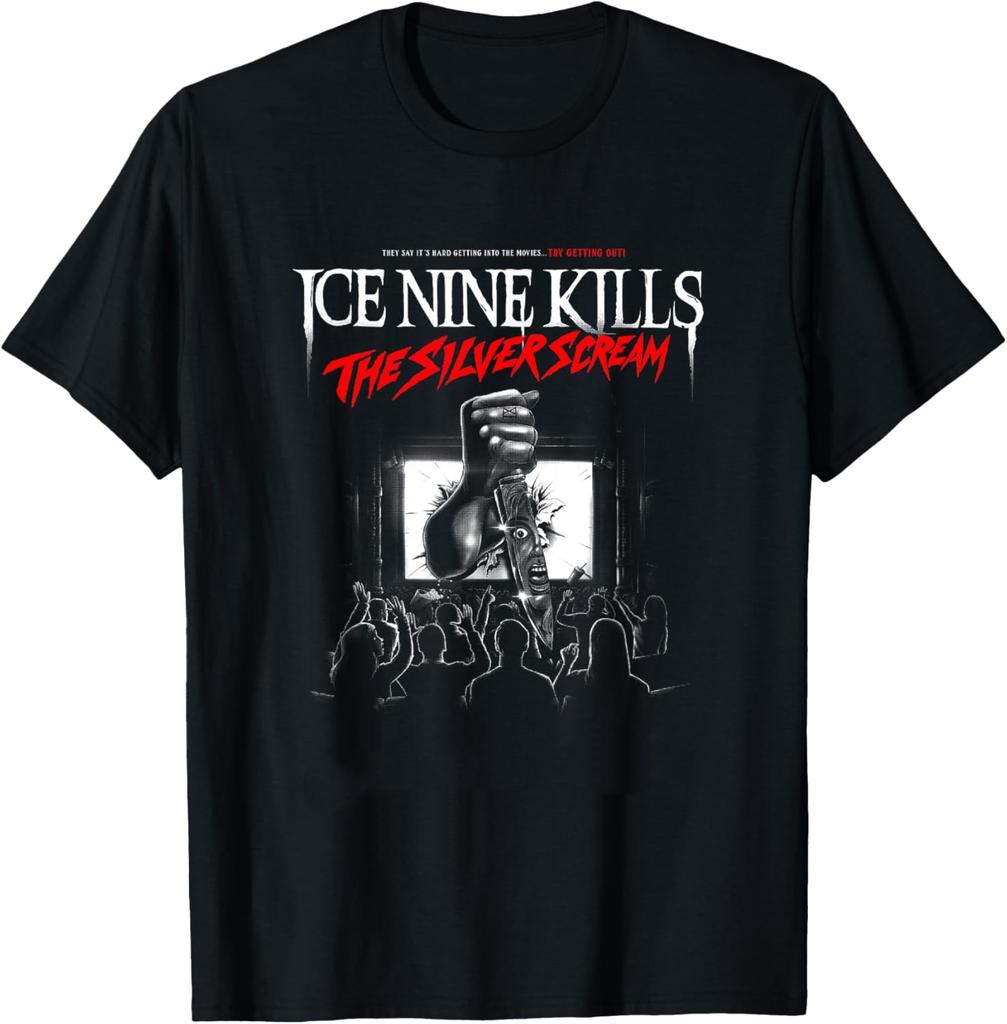 Ice Nine Kills Band 20th Anniversary INK 2026 T-Shirt Cotton Men's and Women's T Shirt Y2k Popular Summer Tee Fans Gifts T Shirt