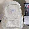 Schoolbag New School Bag Women's Large Capacity Backpack Junior High School High School Students Full of Stars Fashion Lightweight Casual Backpack