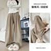 Lazy Wind Yamamoto Pants Women's Spring and Autumn New Casual Loose and Thin Wide-leg Pants Drape High Waist Straight Mopping Pants