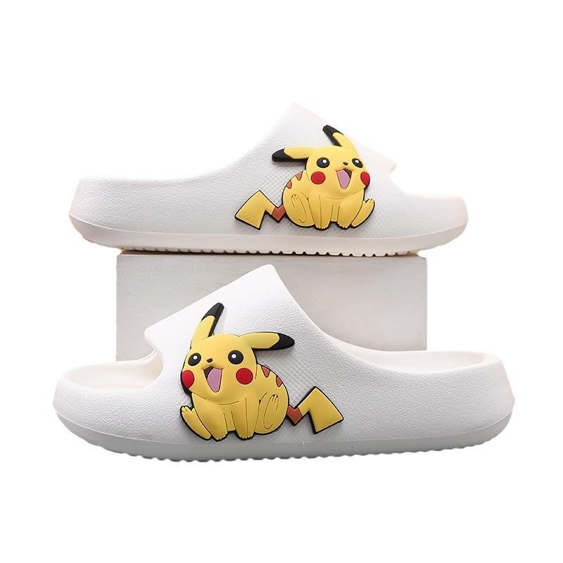 Pikachu Kinder Hausschuhe Stilvolle Sommer-Sandalen für Jungen und Mädchen