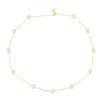 PEARL Made in Japan Natural Pearl Necklace for Genuine Akoya Casual and Everyday Wear Pearl Station [KOKO JEWELRY] Women, Pearls, (G.11 Type)