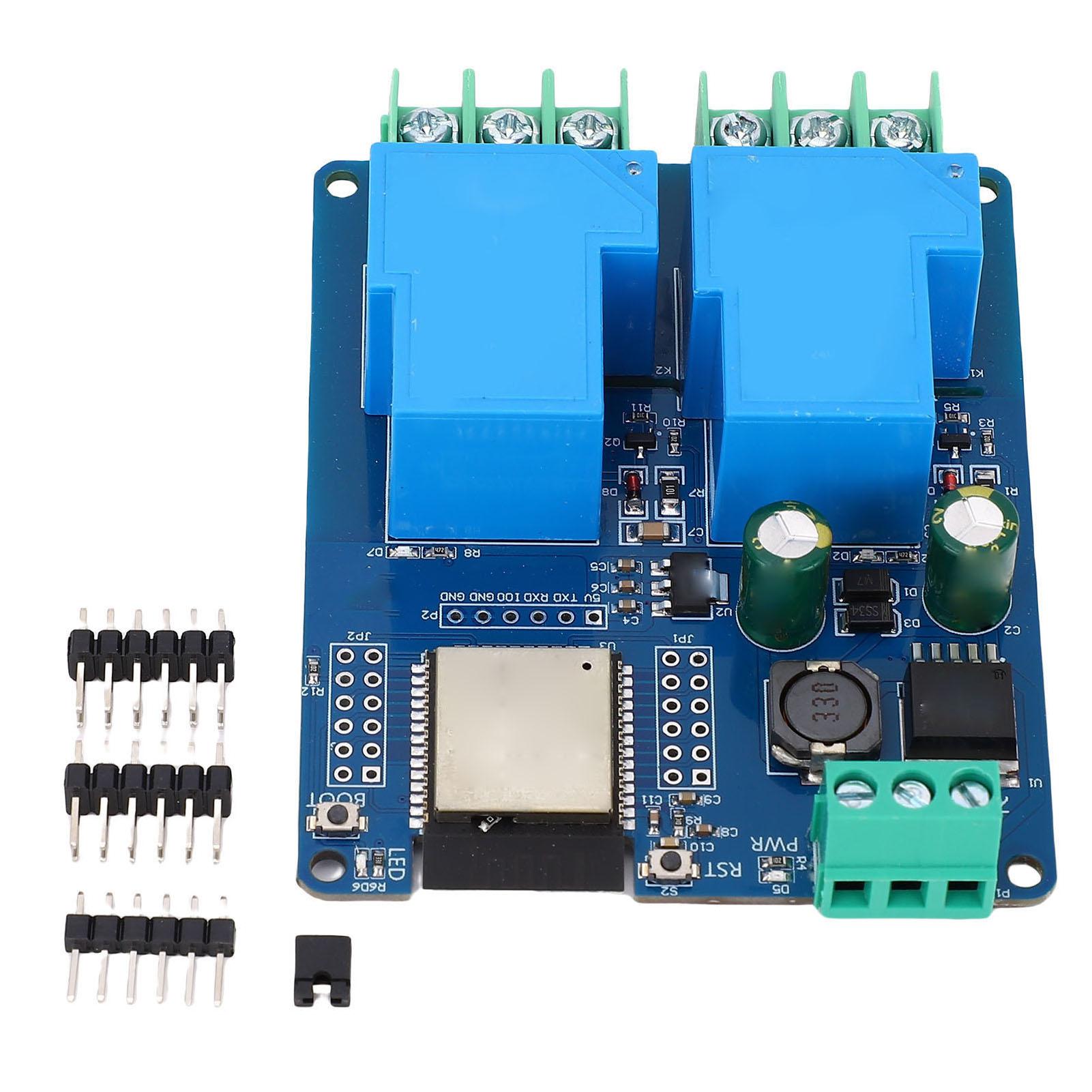 

DC728 5V 2 Channel 30A Relay Module WIFI BT 4M Byte Flash for ESP32 Development Board