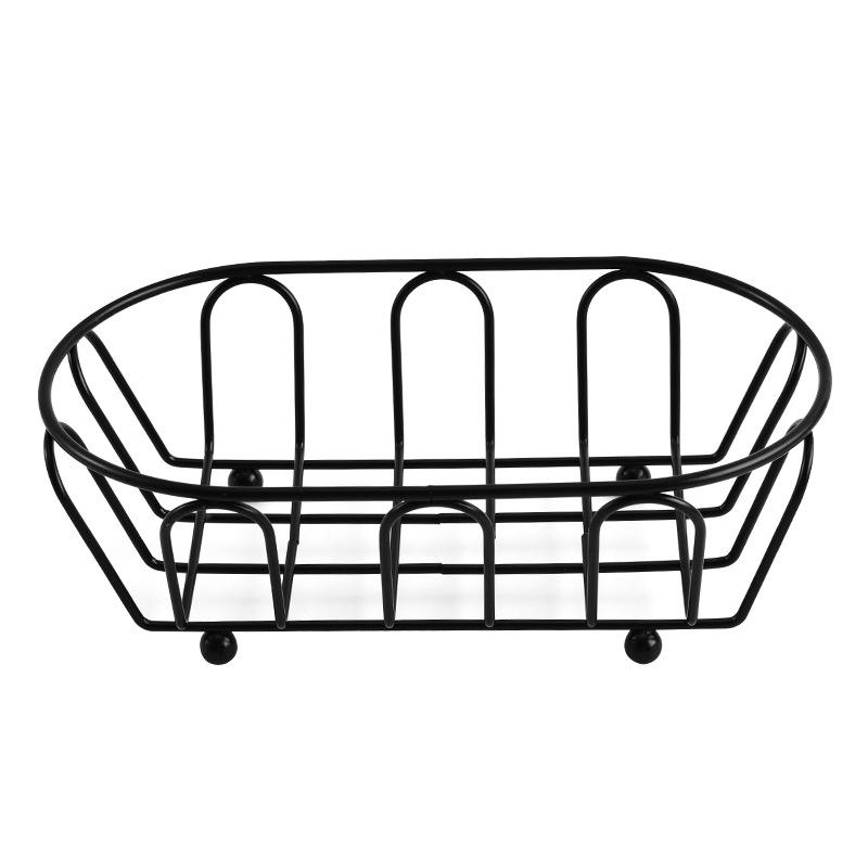 Iron Storage Basket Multi-Purpose Organizer For Accessories,Cosmetics, Vanity, Desk, Photo Props, Shelf Baskets