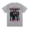 T-shirt Grafica Musicale Rock Band Tokio Hotel Unisex Donna Hip Hop Punk Gotica T-shirt Puro Cotone Oversize Manica Corta T-shirt